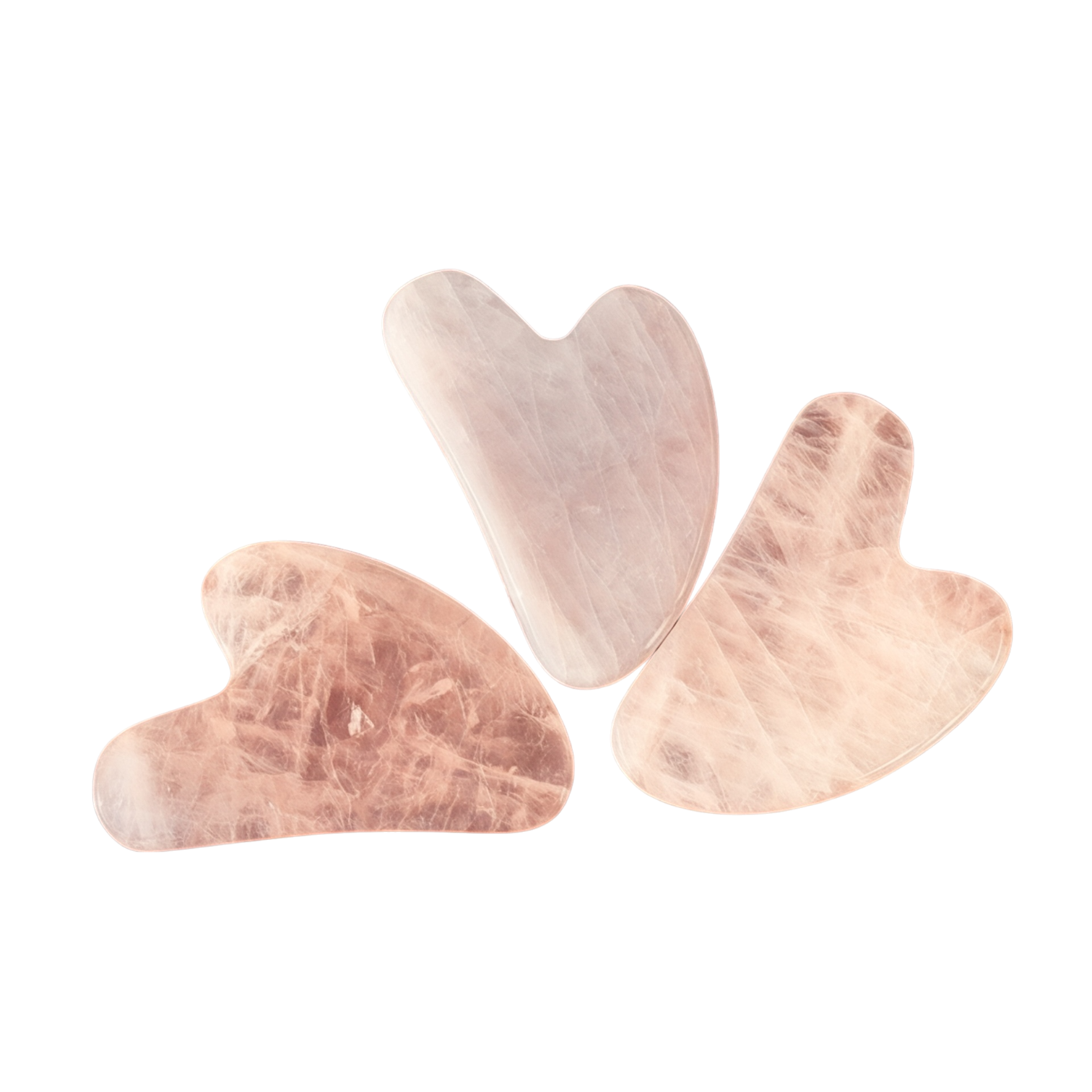 The Tension Releasing Rose Quartz Gua Sha