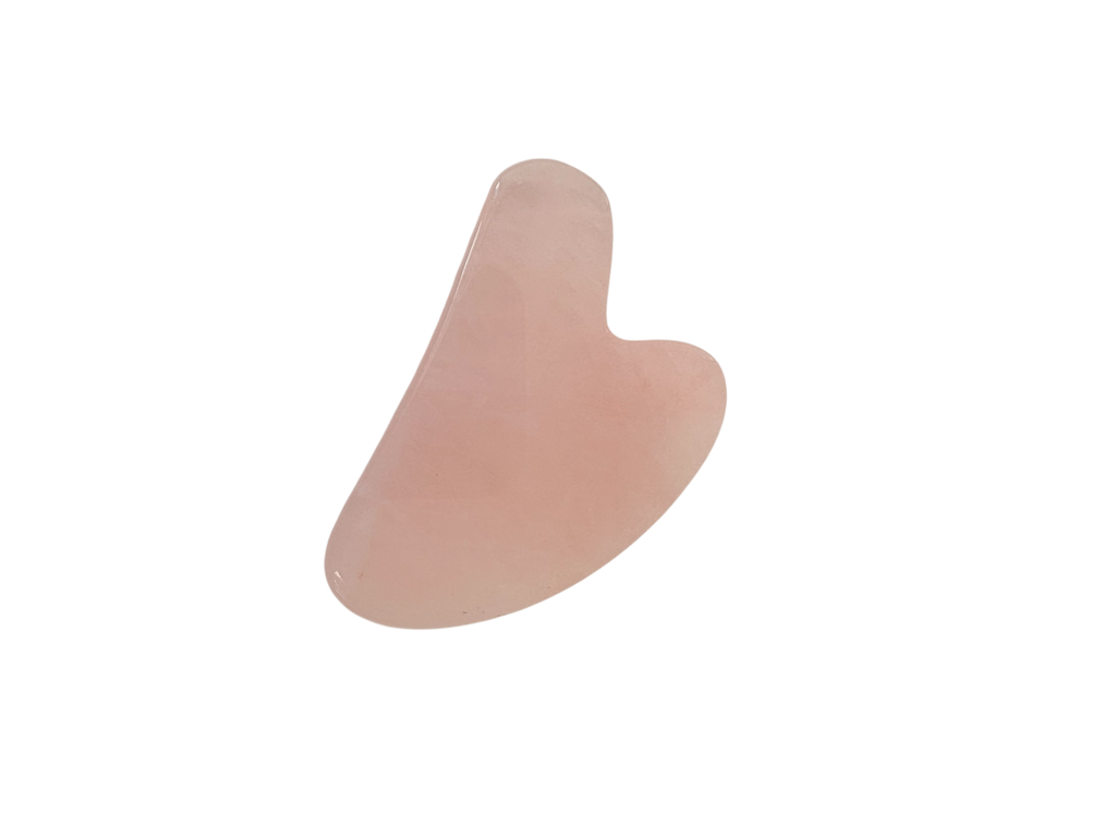 The Tension Releasing Rose Quartz Gua Sha